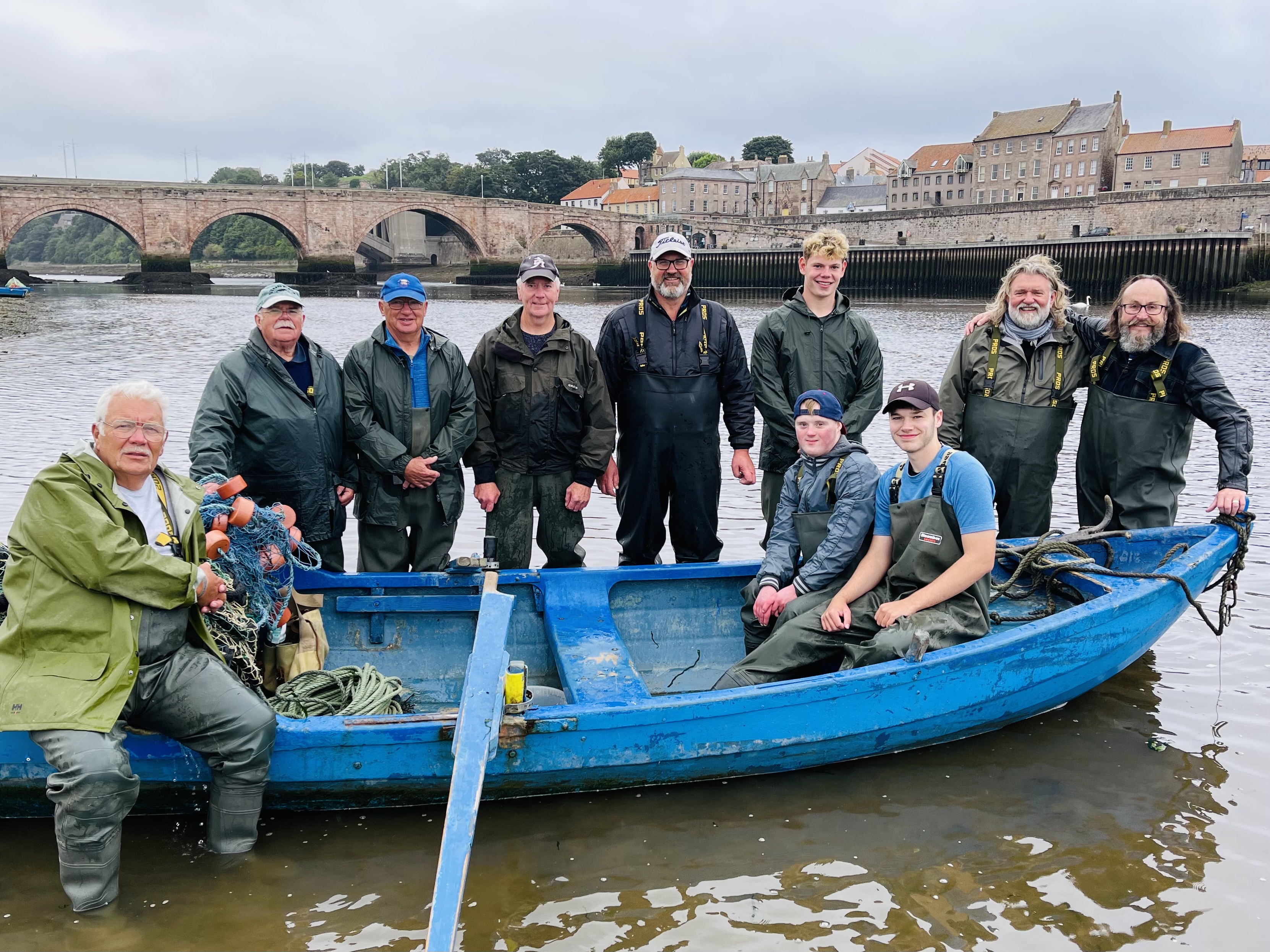 Hairy Bikers Go Local Series 1, Episode 8 River Tweed Wild Salmon photo